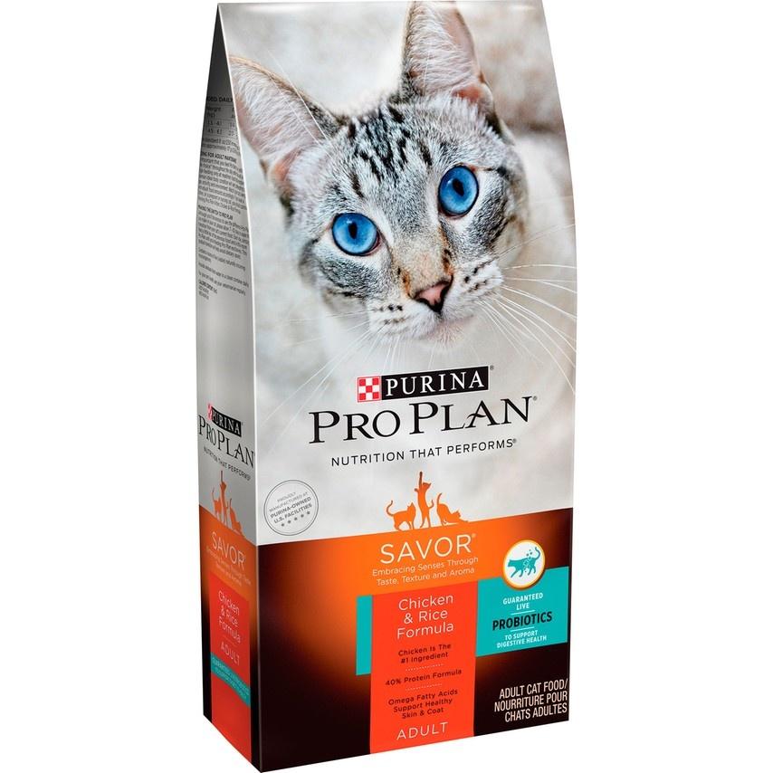 Purina Pro Plan Savor Chicken Rice Formula Dry Cat Food Hilton