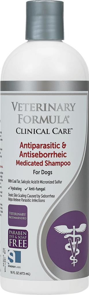 Veterinary Formula Clinical Care Antiparasitic Antiseborrheic Medicated  Shampoo - Main Image