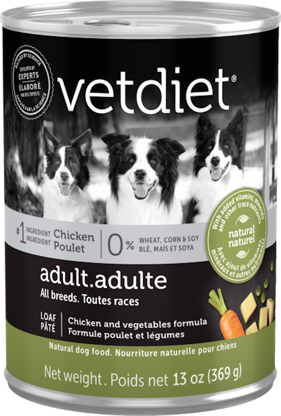 Vetdiet® Adult Chicken & Vegetables Formula Dog Food