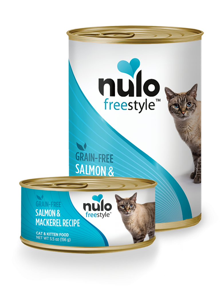 Nulo FreeStyle Grain Free Salmon and Mackerel Recipe Canned Kitten