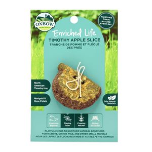 Oxbow Enriched Life – Timothy Apple Slice (1 count - 0.08 lb)