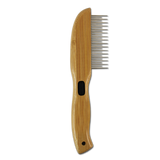 Bamboo Groom Rotating Pin Comb with 31 Rounded Pins (single count)