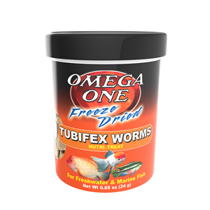 Omega One Freeze Dried Tubifex Worms