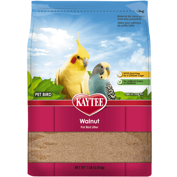 Kaytee Walnut Bedding and Litter for Pets Bird (25 LB)