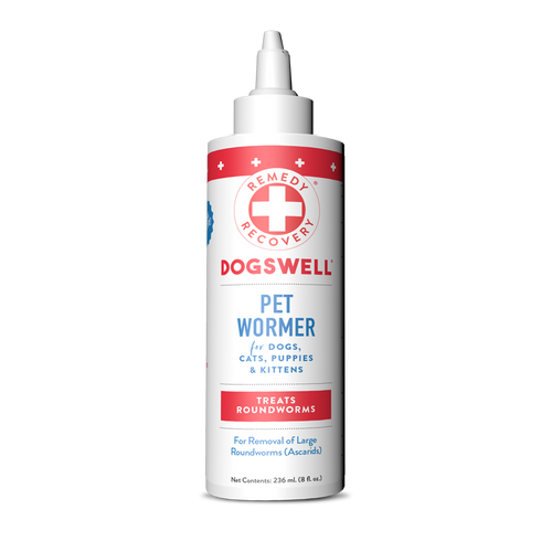 Dogswell® Remedy + Recovery® Pet Wormer for Dogs Cats Puppies & Kittens (8 oz)