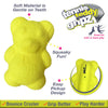 Nylabone Power Play Tennis Teddy Gripz Bear Dog Toy (Medium/Wolf - Up to 35 lbs.)