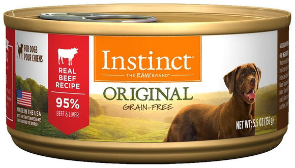 Nature's Variety Instinct Original Beef Wet Dog Food