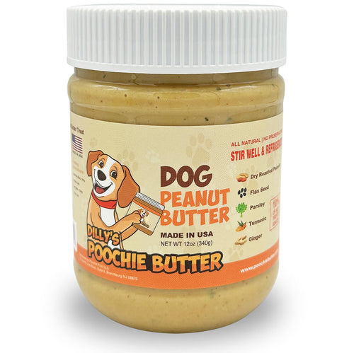 Dilly's Poochie Butter Original Dog Peanut Butter Treats