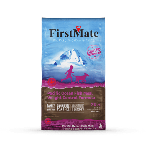 FirstMate Limited Ingredient Pacific Ocean Fish Meal Weight Control Formula (25 LB)