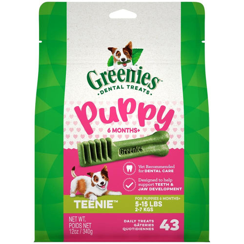 Greenies 6+ Months Puppy Teenie Dental Dog Treats