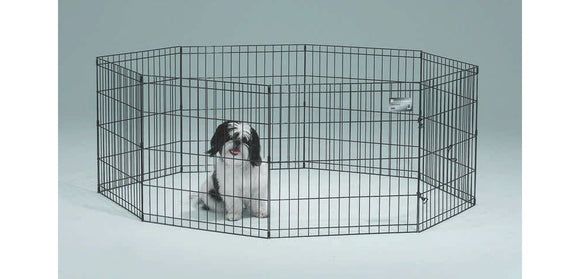 8 Panel Exercise Pen For Dogs/Small Animals (24