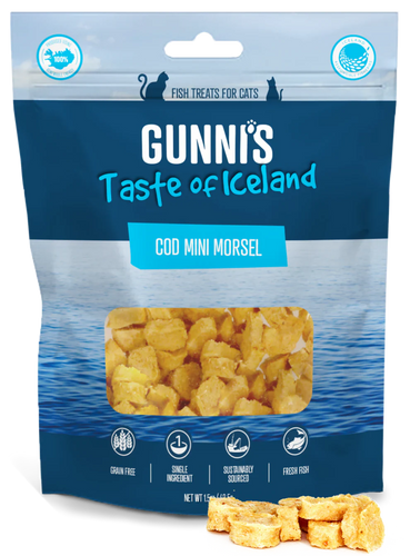 Gunni's Cod Mini Morsels Cat Treats (1.5 oz)