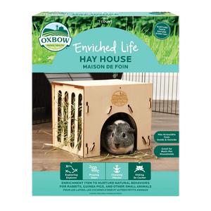 Oxbow Enriched Life Hay House for Guinea Pig (Medium)