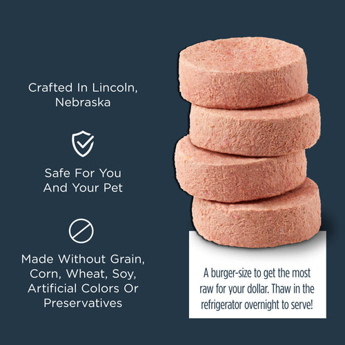 Instinct Raw Frozen Patties Cage-Free Chicken Recipe (6 lb)