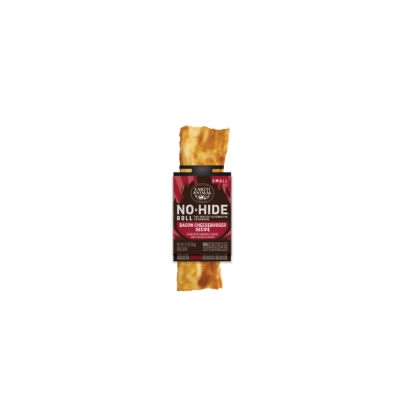 No-Hide® Barbeque Collection Bacon Cheeseburger Rolls Dog Treats