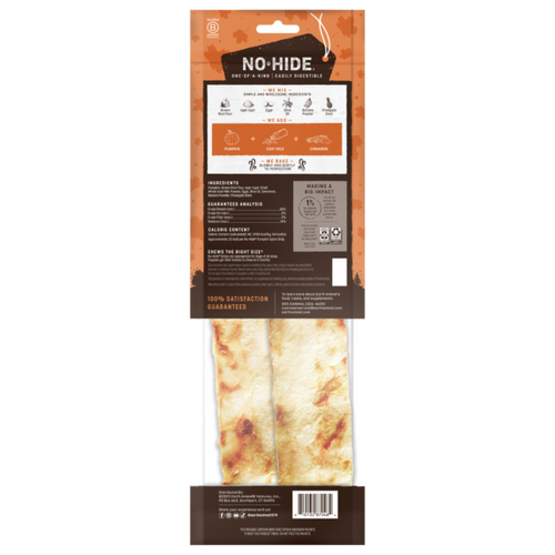 Earth Animal No-Hide® Pumpkin Spice Strips (4-pack)