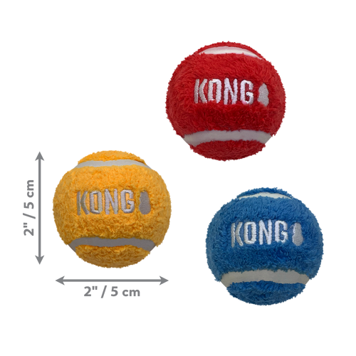 KONG Sport Softies Ball Assorted Dog Toy (Small)