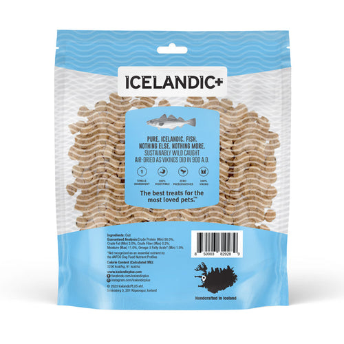 Icelandic+ Mini Cod Fish Chip Treats for Training & Small Dogs (3 Oz.)