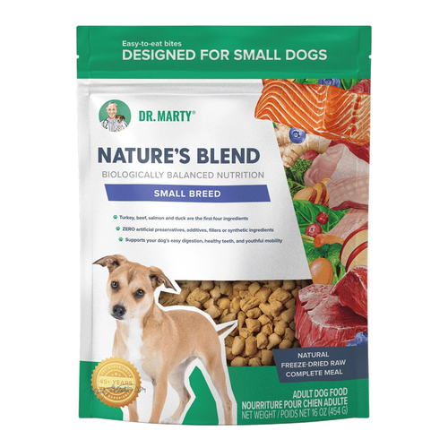 Nature’s Blend Small Breed Premium Freeze-Dried Raw Dog Food