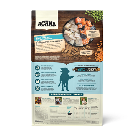 ACANA Butcher's Favorites Wild-Caught Salmon Recipe Dry Dog Food (4 Lb)