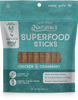 Dog Treat Naturals Chicken & Cranberry Superfood Sticks