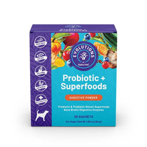 NaturVet Evolutions - Probiotic + Superfoods Sachet