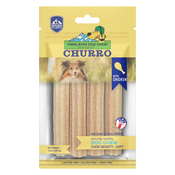 Copy of Himalayan Pet Supply Yaky Churro - Chicken Dog Chew (4 oz)