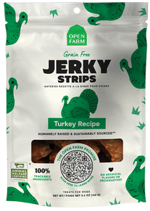 Open Farm Grain-Free Turkey Jerky Strips (5.6 oz)