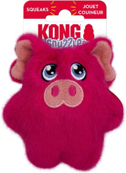 KONG Snuzzle Mini Pig Dog Toy (XSmall)