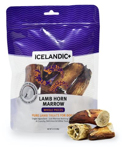 Icelandic+ Lamb Marrow Whole Pieces Dog Treat (4.5 Oz.)