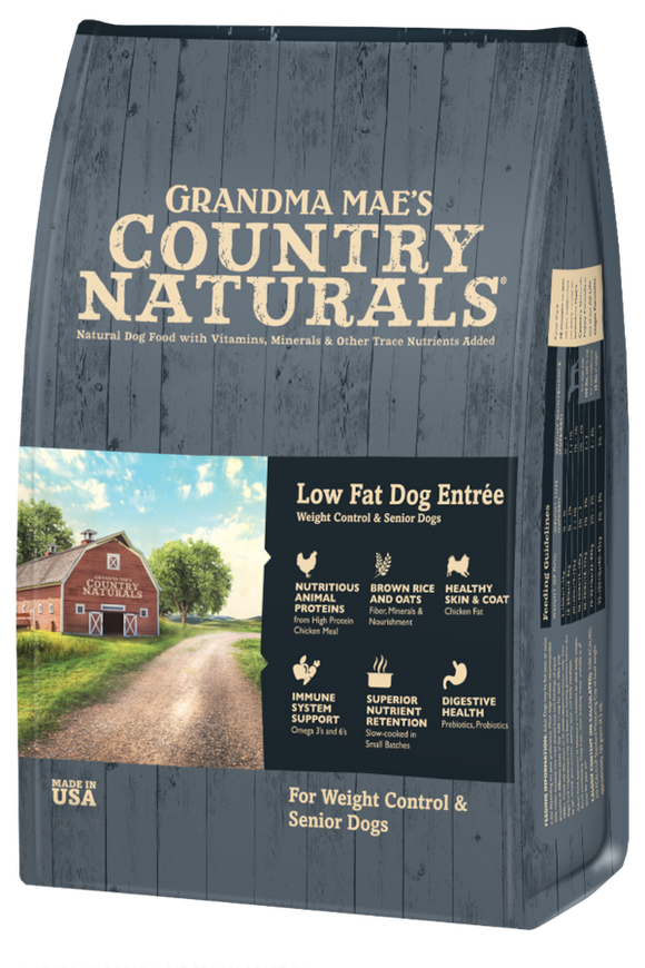 Grandma Mae's Country Naturals For Weight Control & Senior Dogs