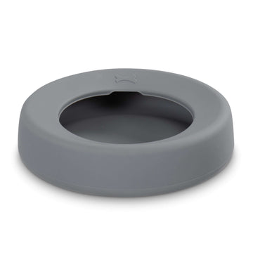 Messy Mutts No-Spill Bowl 5.25cup (Grey)