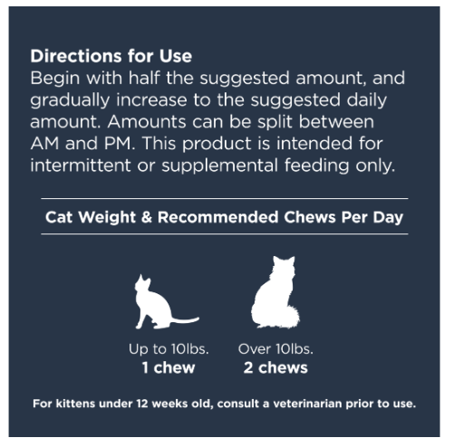 Nulo’s Superfood 5-in-1 Soft Chews for Cats