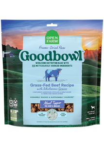 Open Farm Goodbowl™ Grass-Fed Beef Recipe Freeze Dried Raw Topper for Dogs