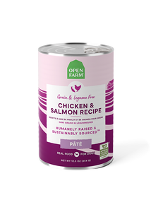 Open Farm Chicken & Salmon Pâté for Dogs (12.5 oz can)