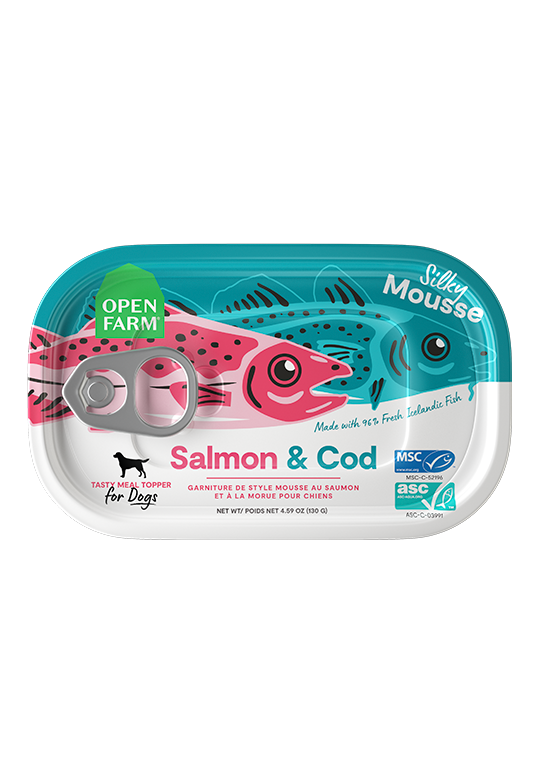 Open Farm Salmon & Cod Topper for Dogs (4.59-oz)