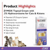 ZYMOX Enzymatic Topical Cream with 0.5% Hydrocortisone for Cats & Kittens (1-oz)