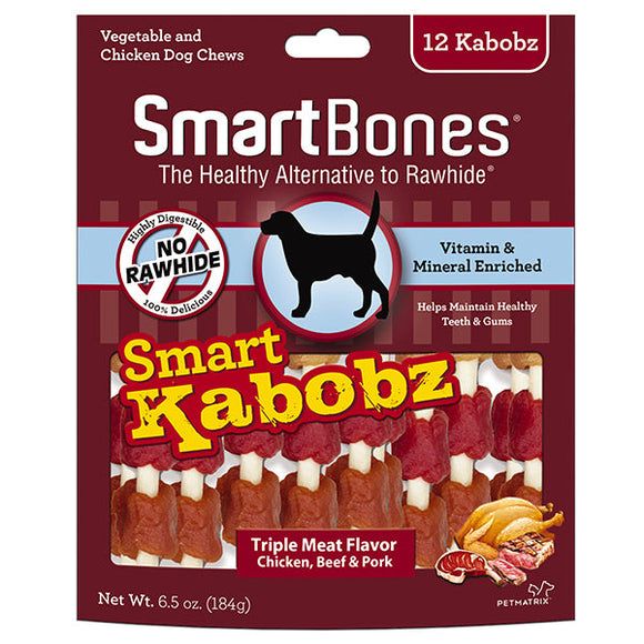 SmartBones Smart Kabobz Dog Chews (12 pack)