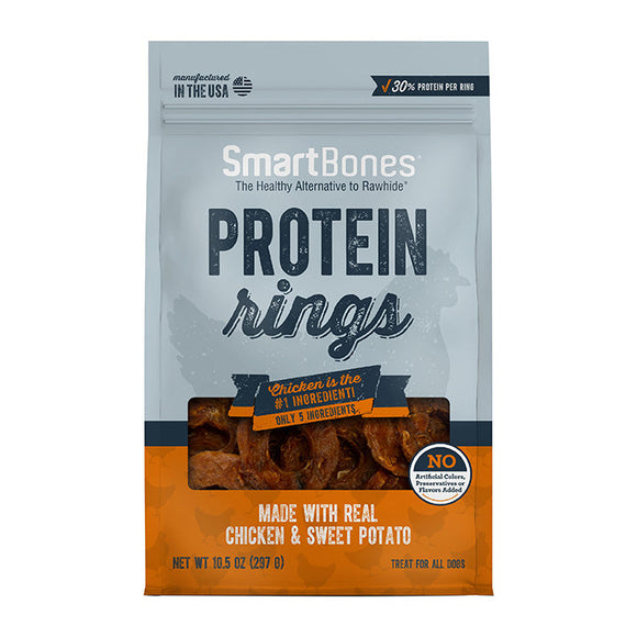 SmartBones Chicken Protein Rings Dog Treats (5 Oz)