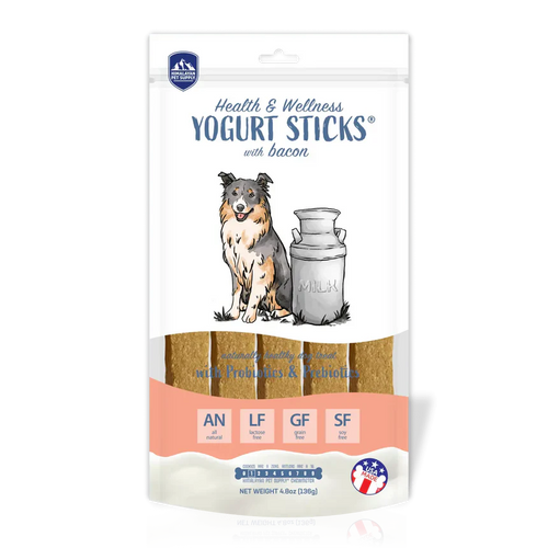 Himalayan Pet Supply Health and Wellness Yogurt Sticks Bacon (4.8 oz)