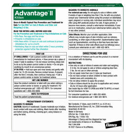 Advantage II Kitten Flea Treatment & Prevention