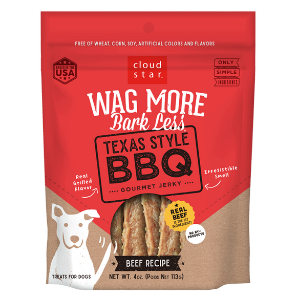 Cloud Star Wag More Bark Less Texas Style BBQ Beef Jerky