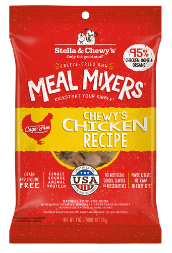 Stella & Chewy's Freeze Dried Raw Chewy's Chicken Meal Mixers Dog Food Topper