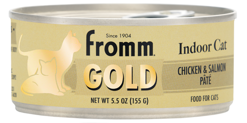 Fromm Gold Indoor Cat Chicken & Salmon Pâté Cat Food (3 oz)