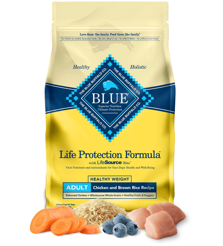 Blue Buffalo Life Protection Healthy Weight Natural Chicken & Brown Rice Recipe Adult Dry Dog Food