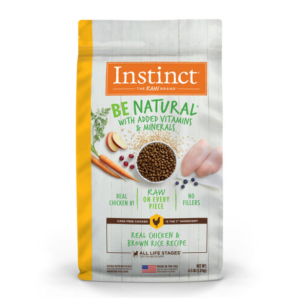 Nature's Variety Instinct Be Natural Chicken & Brown Rice Recipe Dry Dog Food