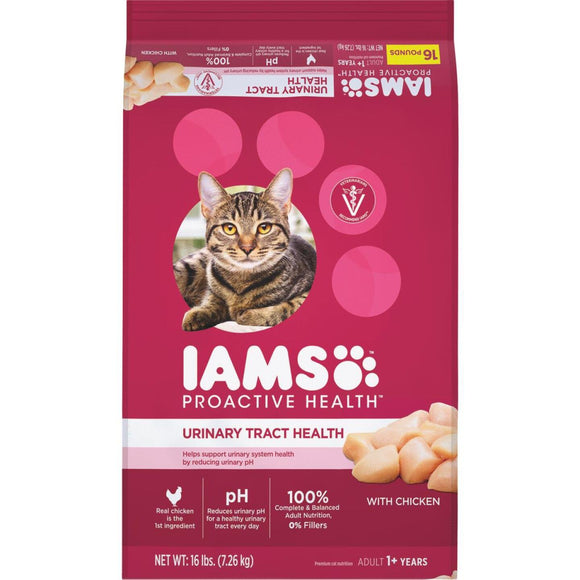 Iams Proactive Health Urinary Tract Formula 16 Lb. Chicken Flavor Adult Cat  Food - Hilton, NY