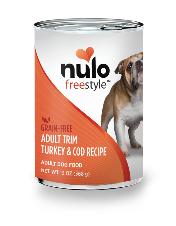 Nulo FreeStyle Trim Grain Free Turkey & Cod Recipe Canned Adult