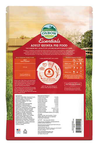 Oxbow Essentials - Adult Guinea Pig Food