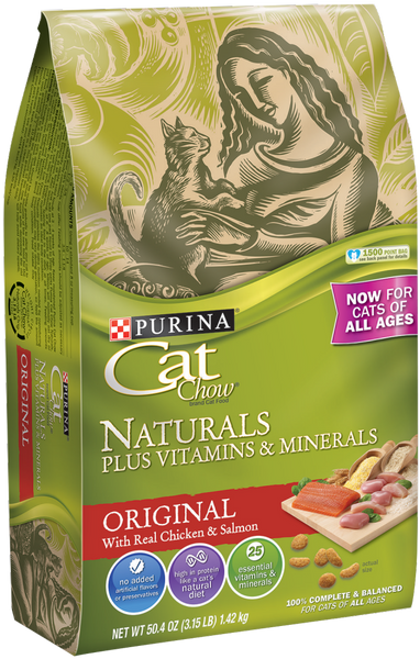 Purina Cat Chow Naturals Indoor Cat Food In Green Bag Purina Cat